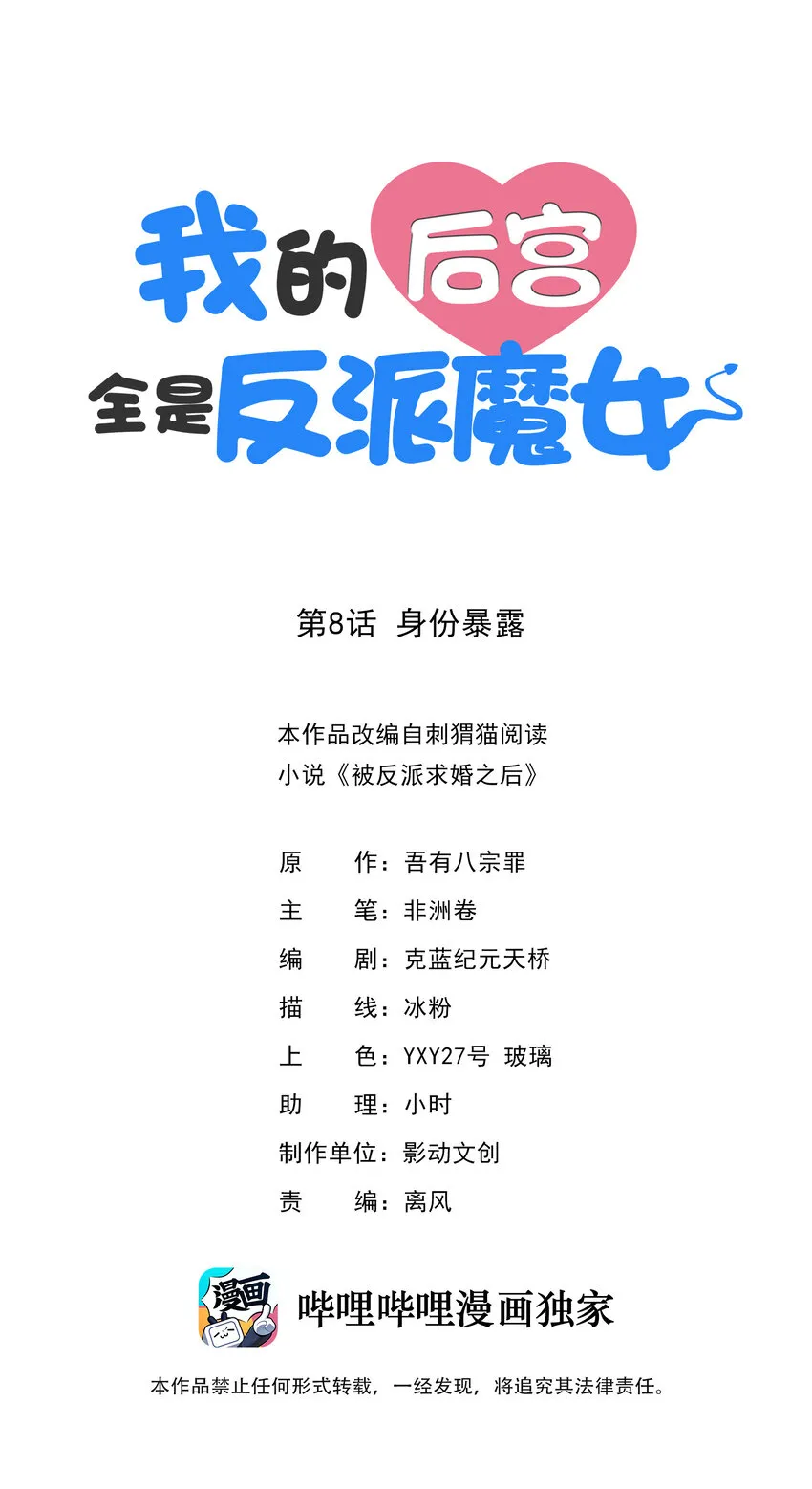 我的后宫全是反派魔女免费漫画下拉式6漫画漫画,08 身份暴露1图