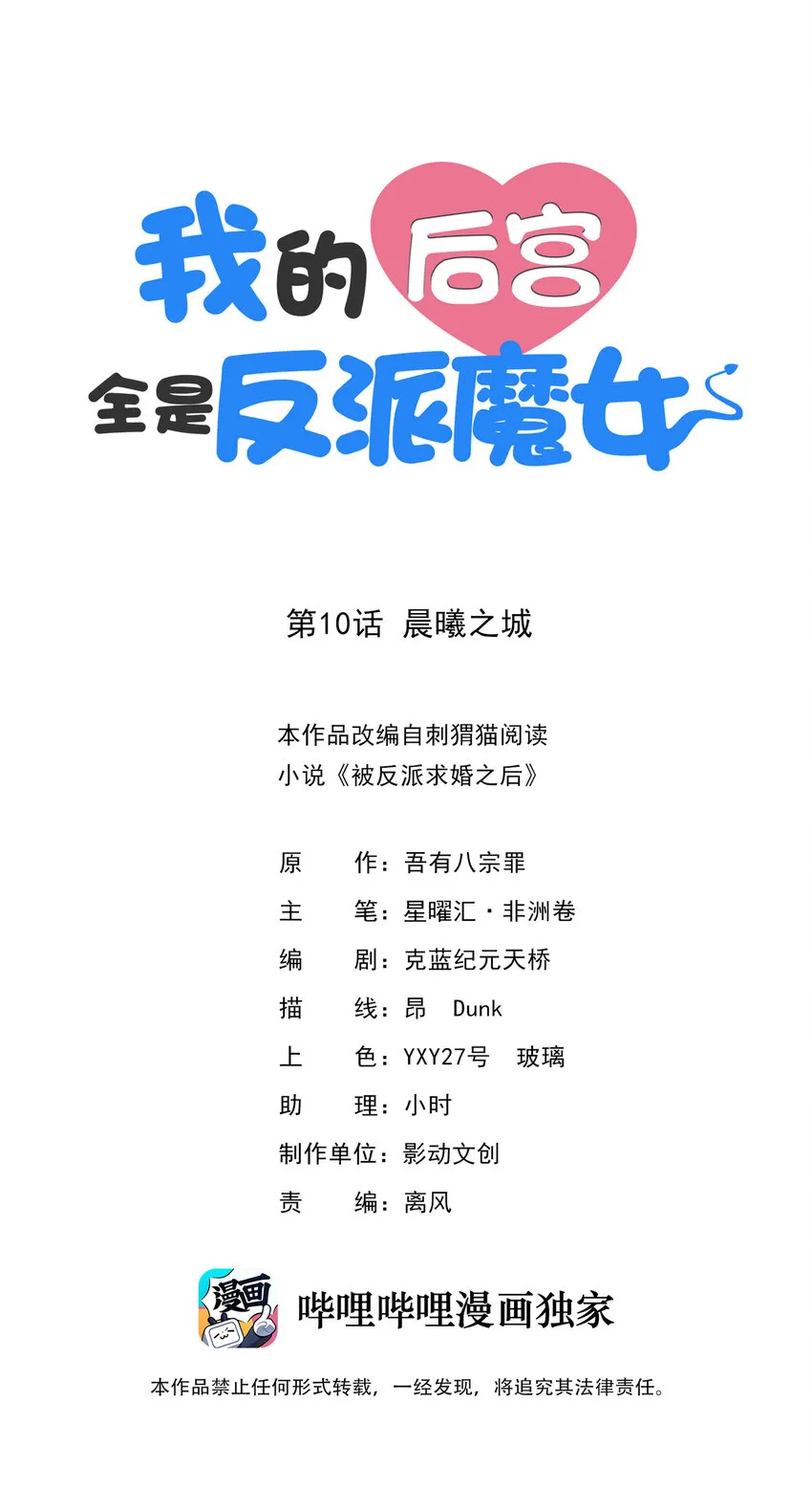 我的后宫全是反派魔女漫画114话漫画,10 晨曦之城1图