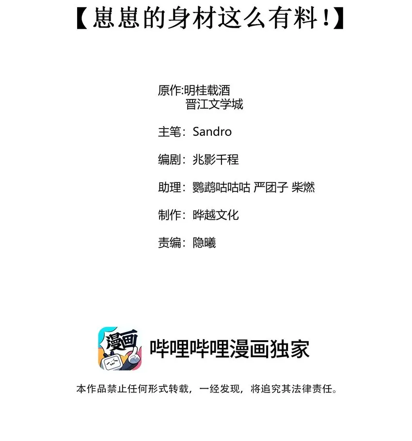 090 崽崽的身材这么有料！1