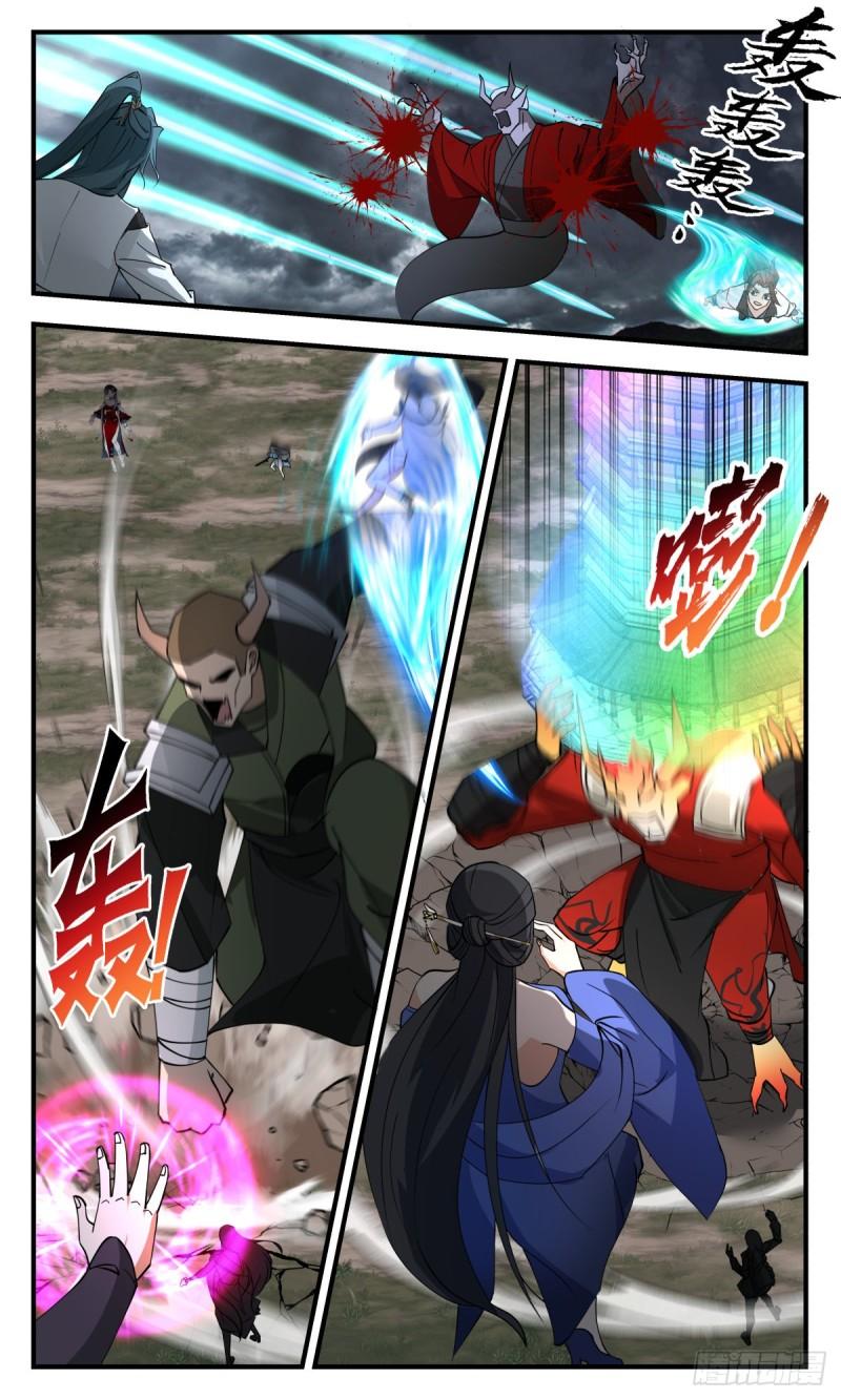 武炼巅峰小说免费阅读漫画,人魔大战篇---同仇敌忾3图