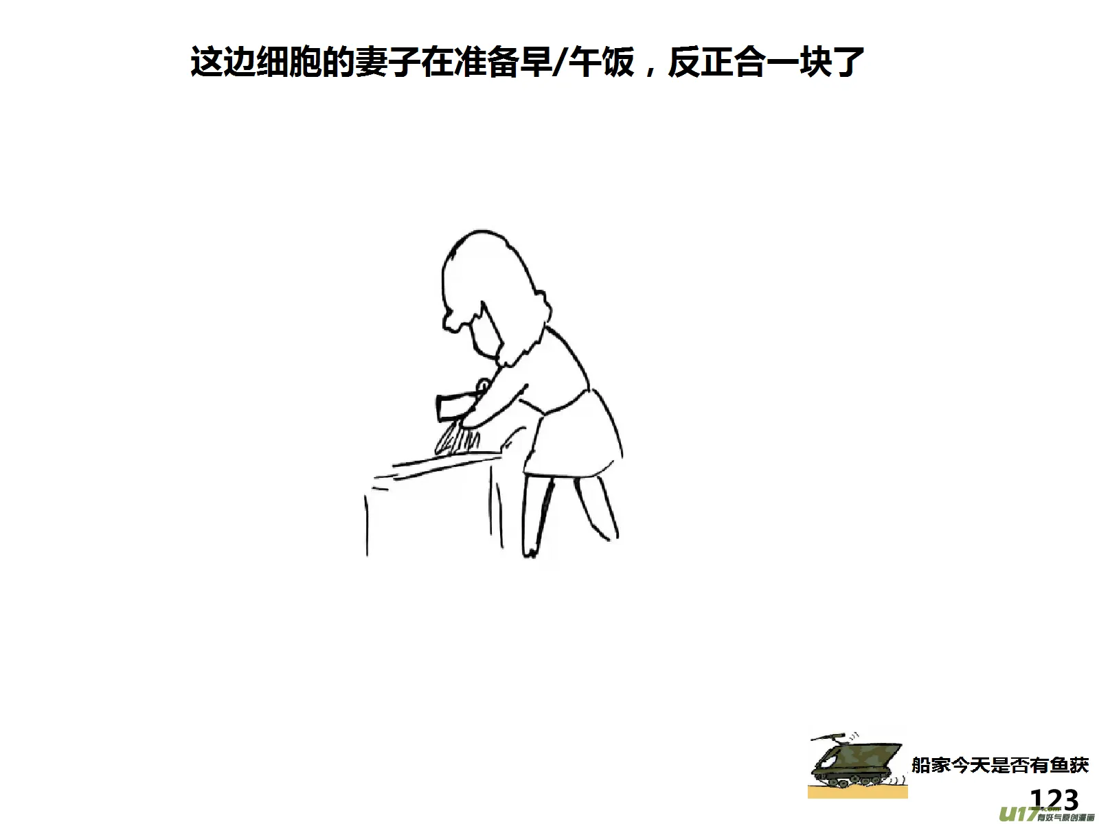 生存日记迷你世界原声漫画,（第十五季）村中食宿13图