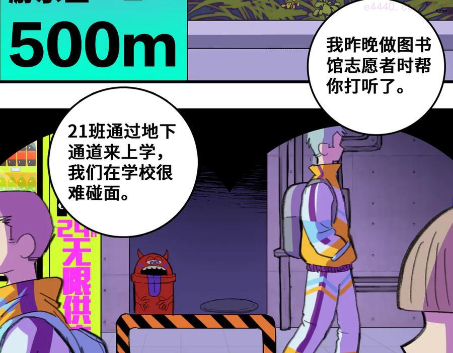 硬核一中漫画,第48话 KV的神秘约会对象2图