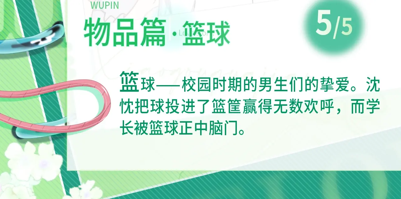 过度接触漫画,物品设定集05·篮球3图