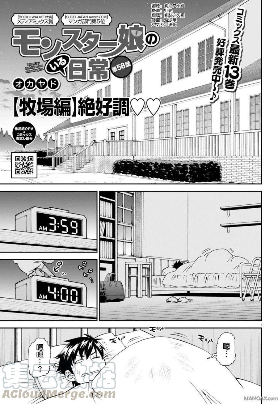 魔物娘的同居日常无删减观看漫画,第58话1图