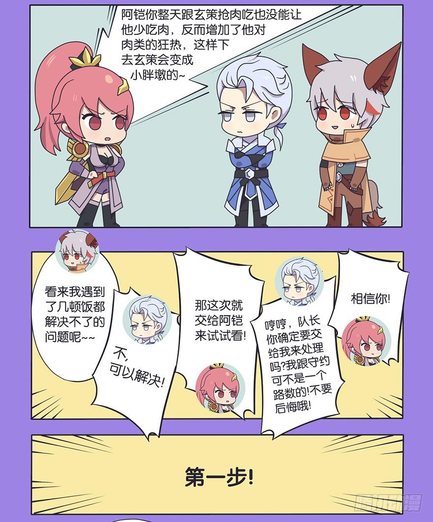 王者萌萌假日在哪里看漫画,番外话 玄策的饮食改良计划4图