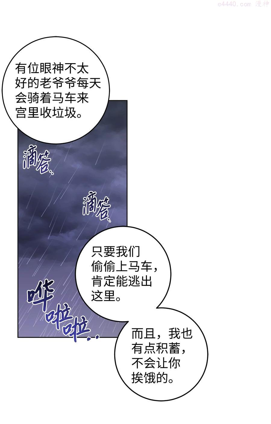 我成了暗黑系小说主人公的夫人漫画,35 逃离计划4图