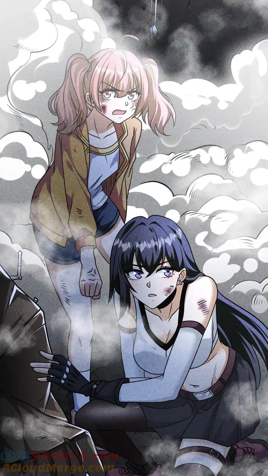 末世求生：我能看到隐藏提示漫画,第54话 不弃5图