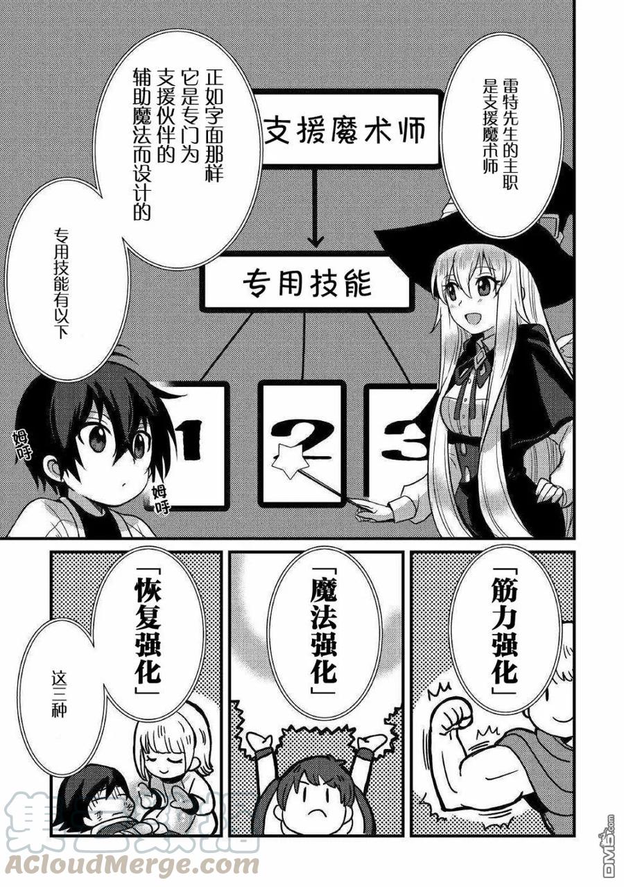 不幸职业的幸运漫画,第4话1图