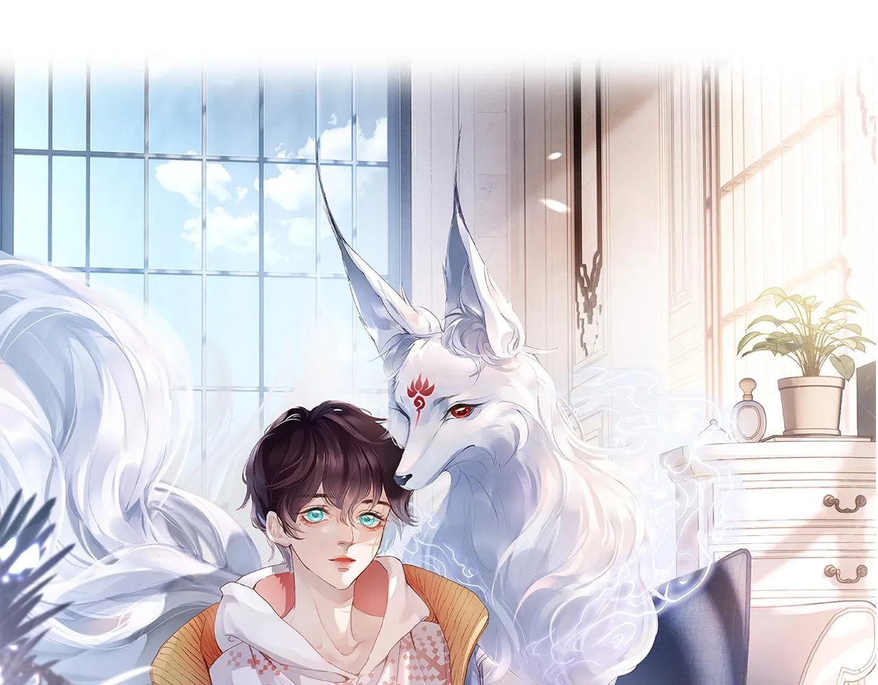 九尾狐校霸盯上我之后小说漫画,第17话 段惊棠好像美美1图