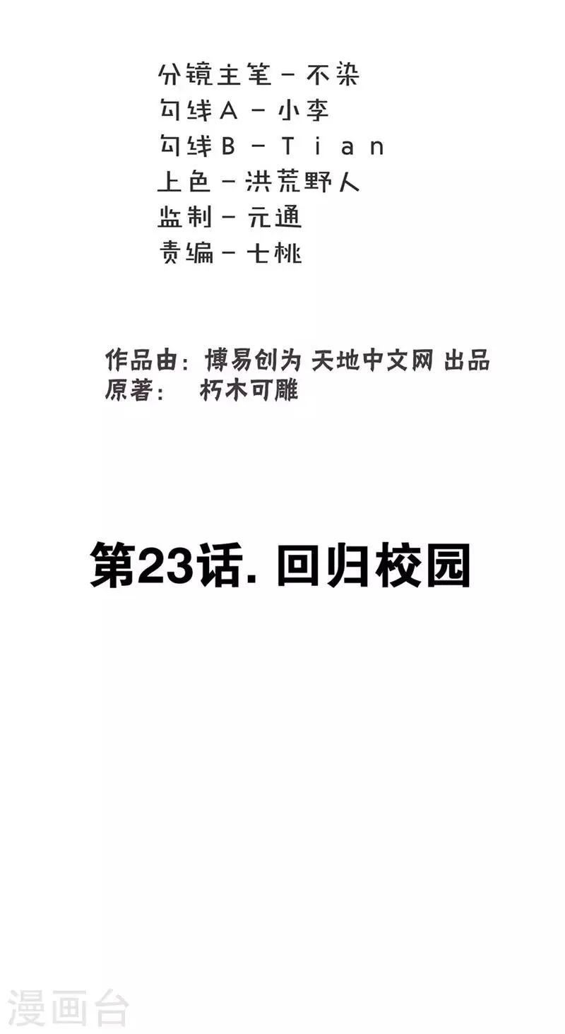 最强妖孽系统漫画,第23话 回归校园1图