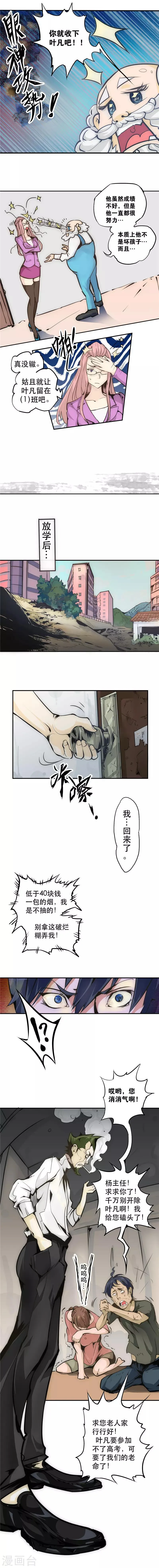 最强妖孽系统漫画,第2话 痛打3图