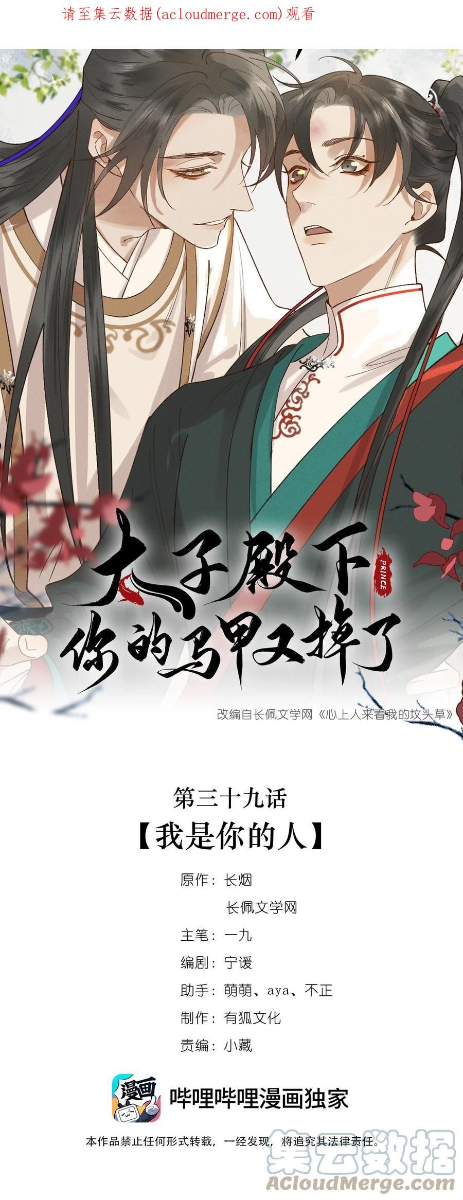 太子殿下你马甲又掉了第一卷漫画,039 我是你的人1图