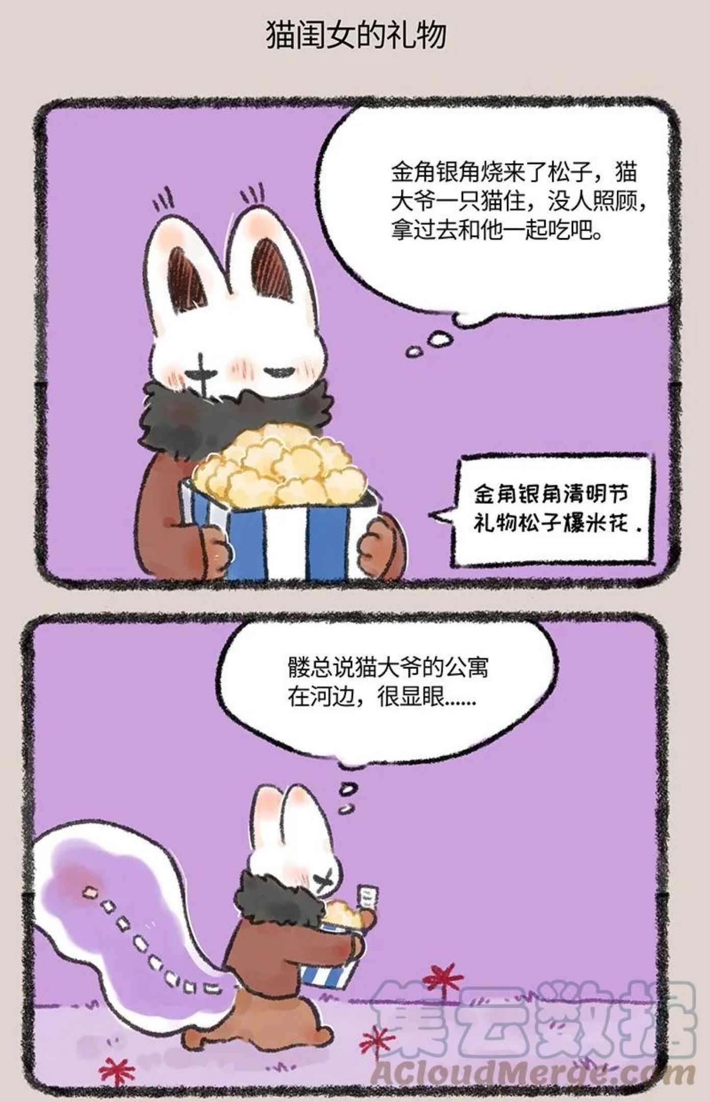593 浇花的猫大爷4