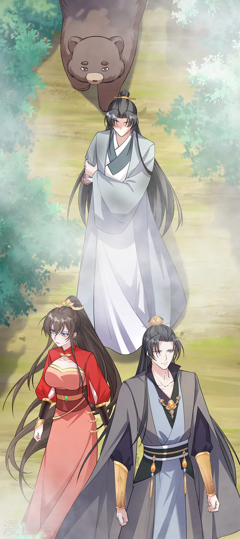兽黑狂妃皇叔逆天宠漫画版漫画,第236话 蟠桃石刻？3图