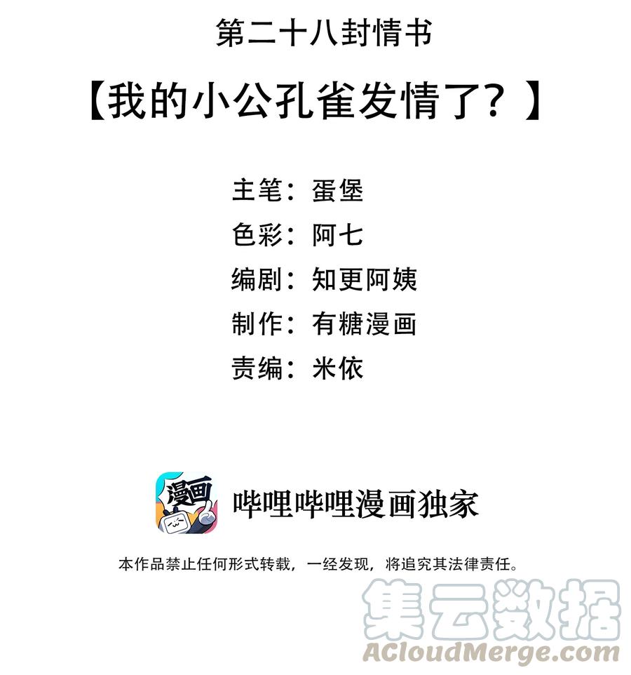 028 我的小公孔雀发情了？2