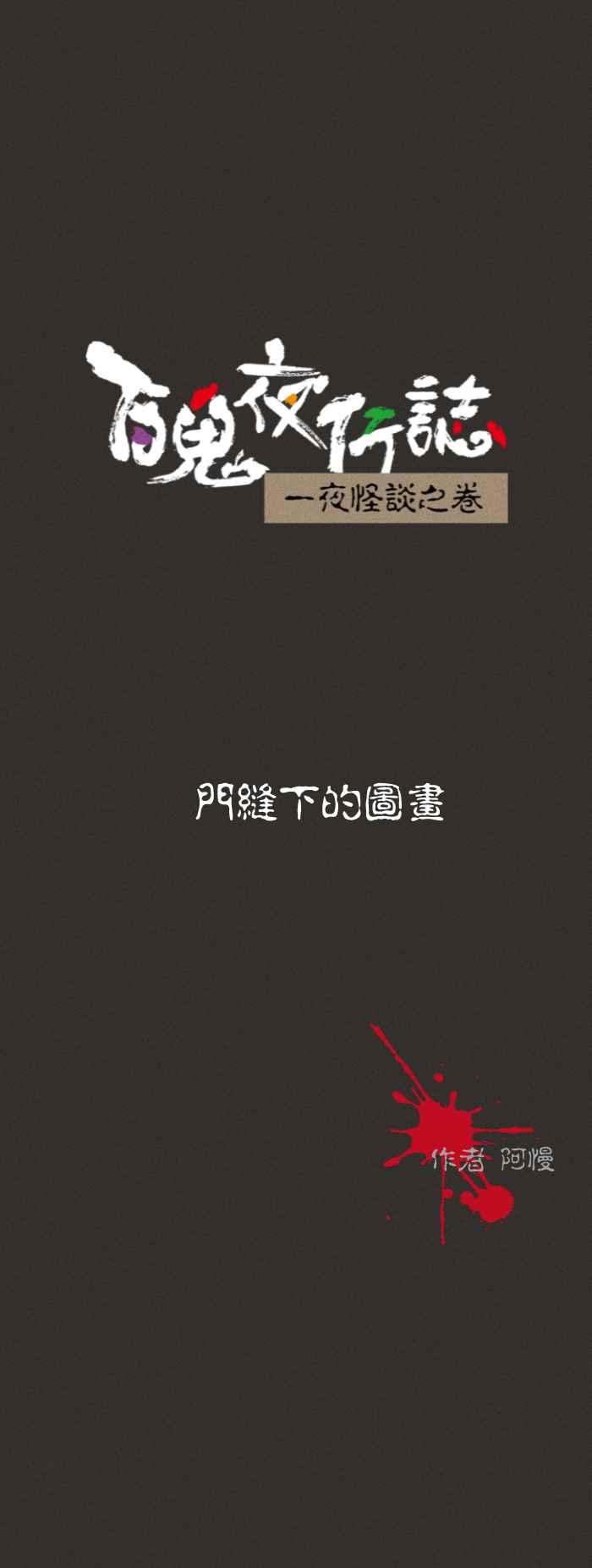 [第578话] 门缝下的图画0