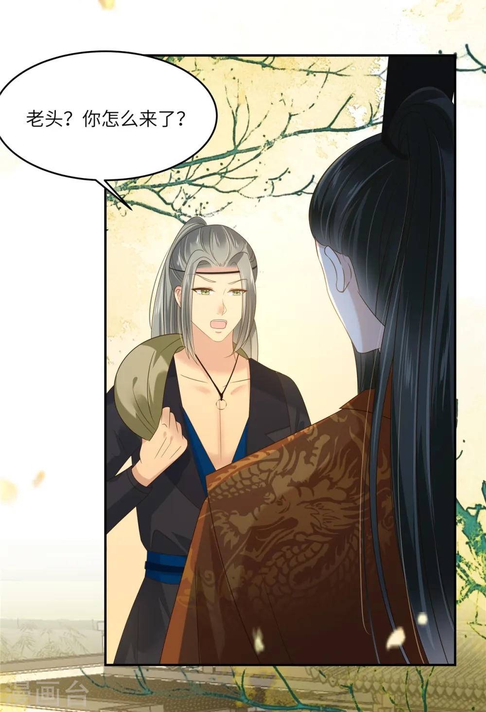 傲娇邪王宠入骨百年漫画漫画,第228话 皇帝驾崩2图
