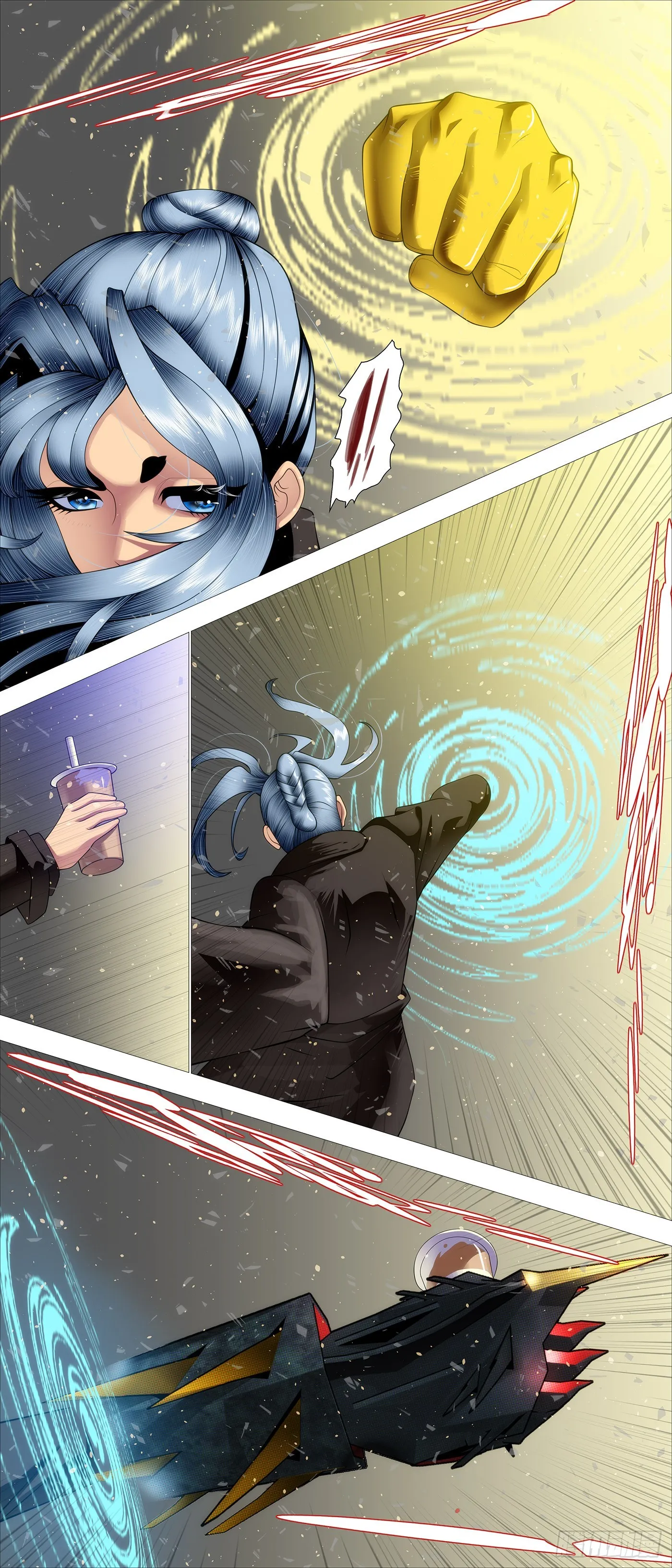 铁姬钢兵动漫漫画,龙妃不吃人4图