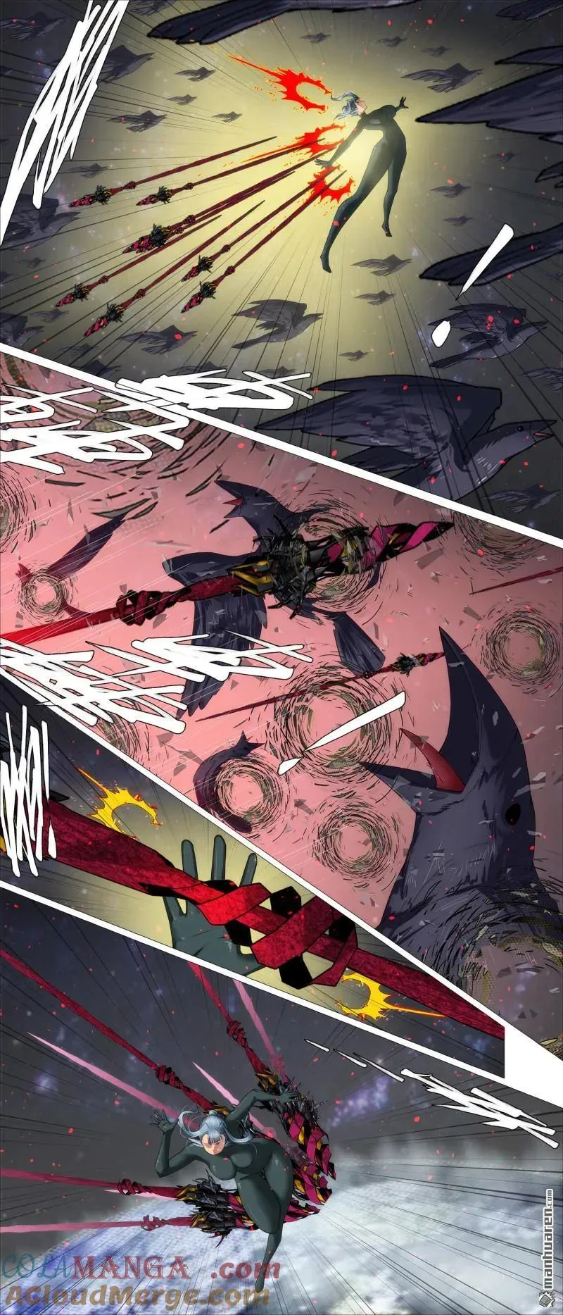 铁姬钢兵漫画全集免费下拉式漫画,第687回 射鸦神箭3图