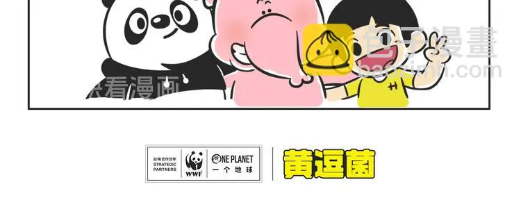 熊猫君解说四人对决漫画,什么是大象食堂？4图
