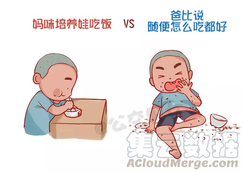 第846话 妈妈和爸爸带孩子的区别2