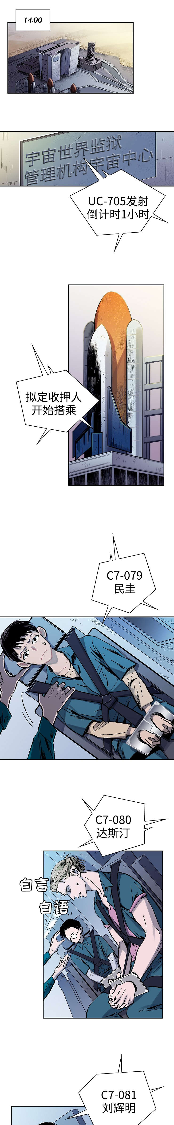 宇宙监狱漫画,第1话1图