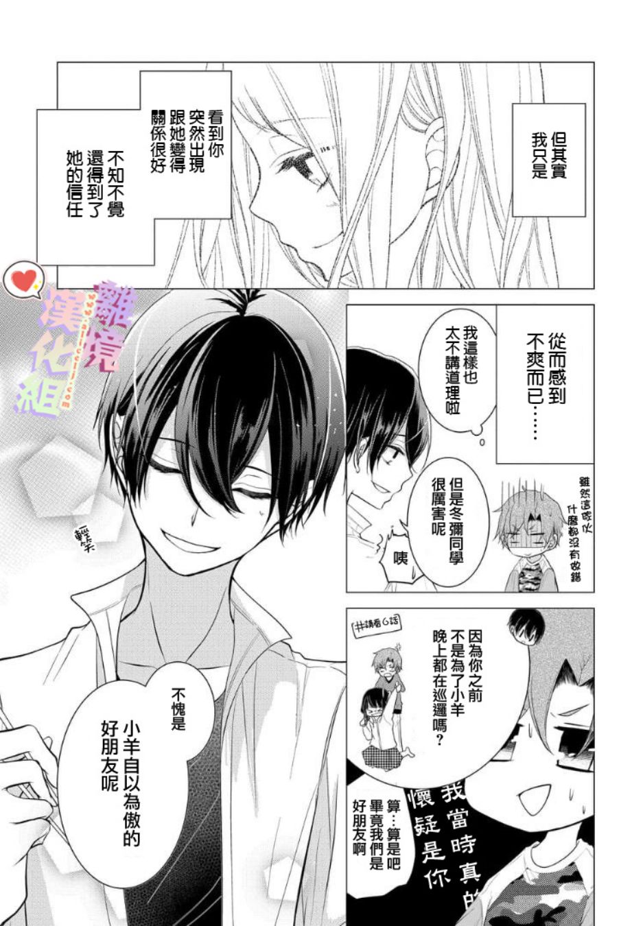 恋与心脏漫画,第24话3图