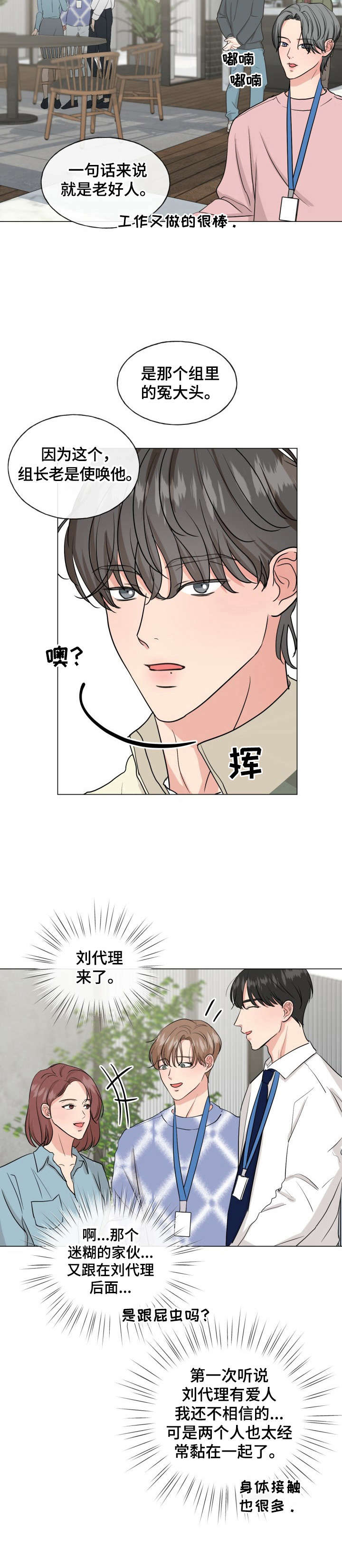 往后余生男生烟嗓版漫画,第13章：介绍5图