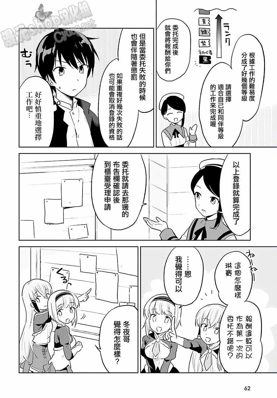 异世界和地球融合漫画,第2话2图