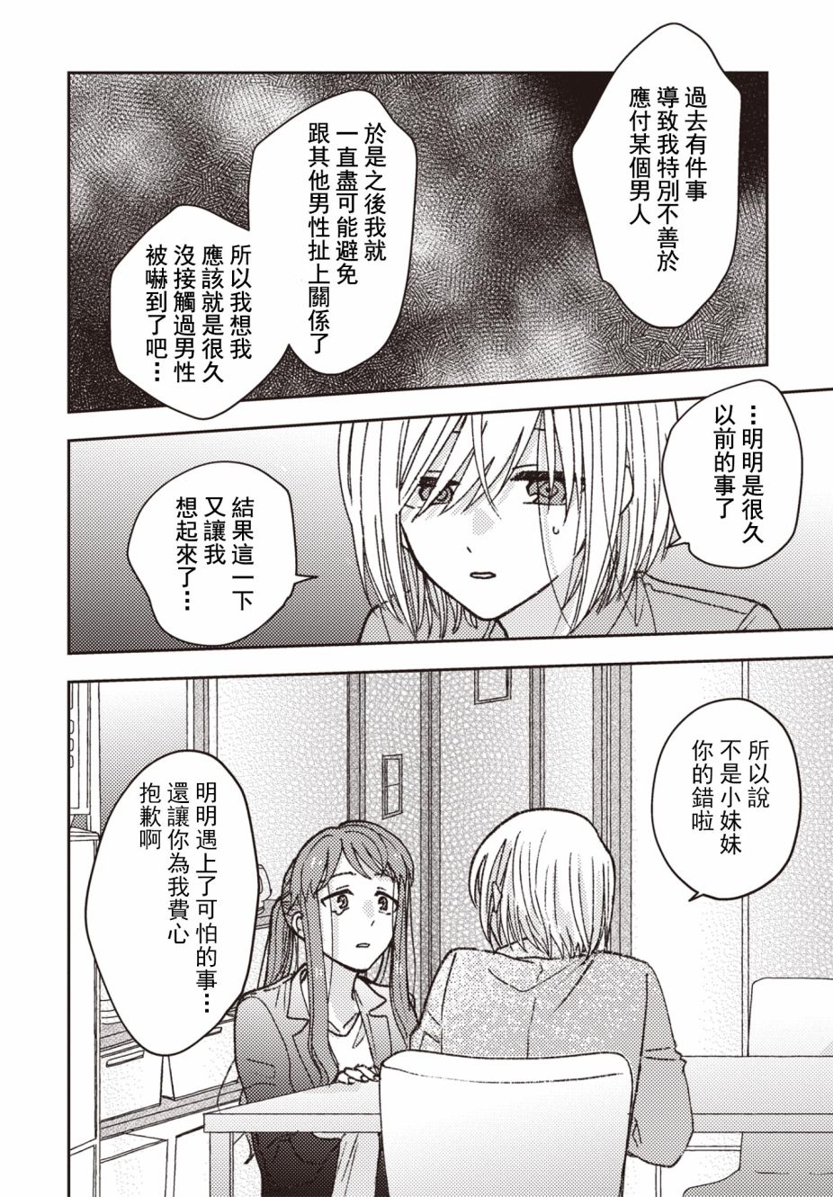 和喜欢姐姐的大姐姐一起漫画,第8话4图