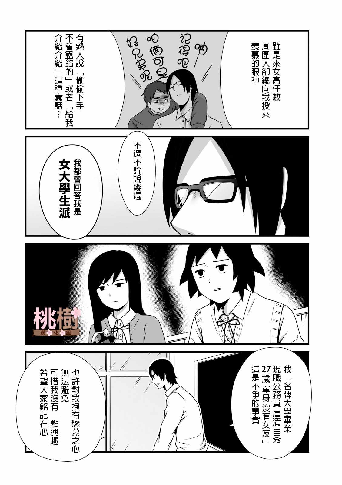 女高中生的虚度日常男主漫画,第7话2图