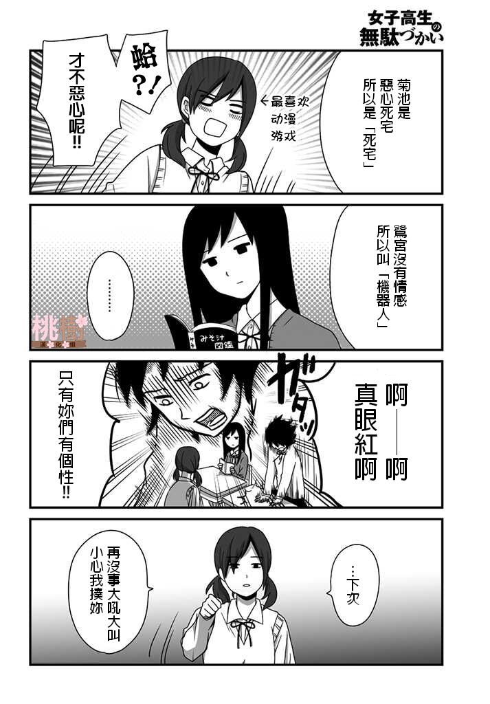 女高中生的虚度日常解说漫画,第2话2图