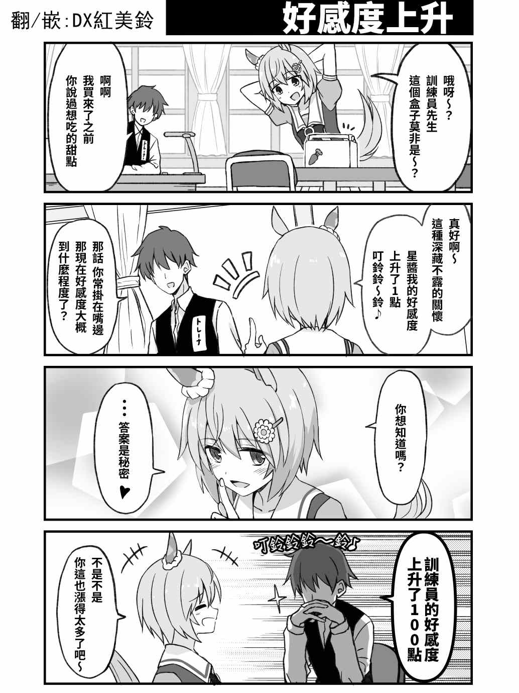 赛马娘同人小说推荐漫画,好感度上升1图