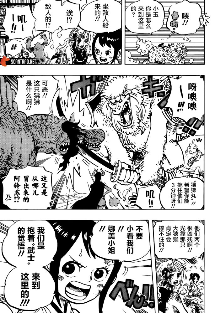 海贼王漫画,第996话最强者栖息之岛4图