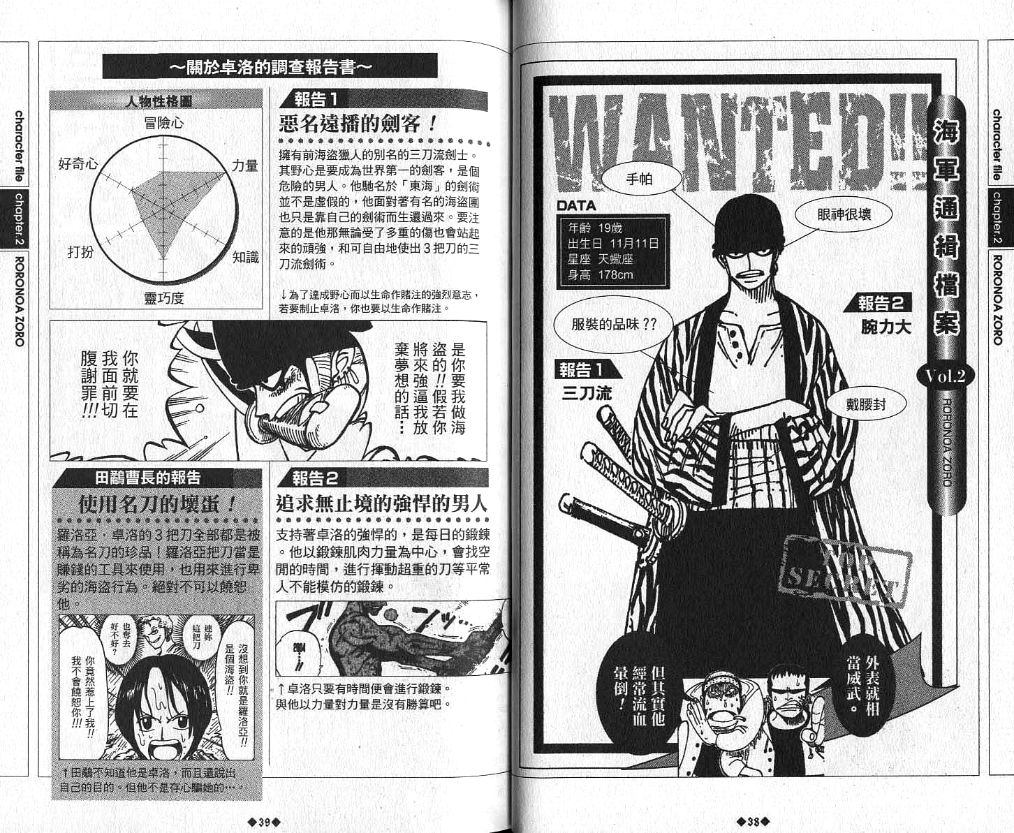 海贼王漫画,外传：第6话资料设定集Red2图