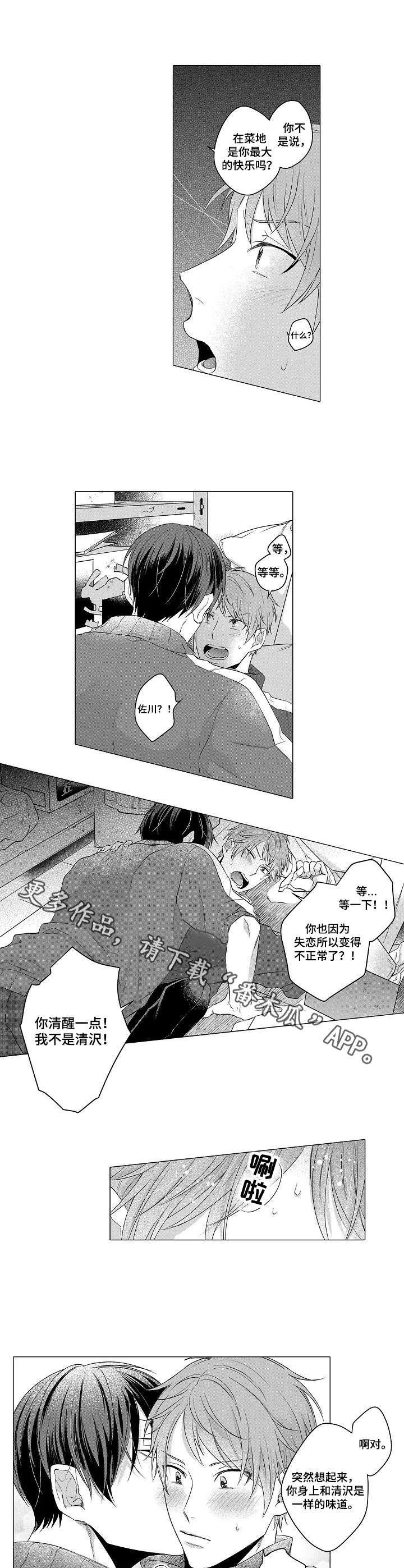 凌乱的菜园漫画,第4章： 不正常4图