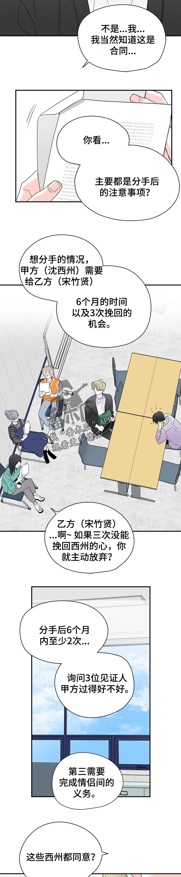 暗恋期扭蛋怎么抽漫画,第68章：合同5图