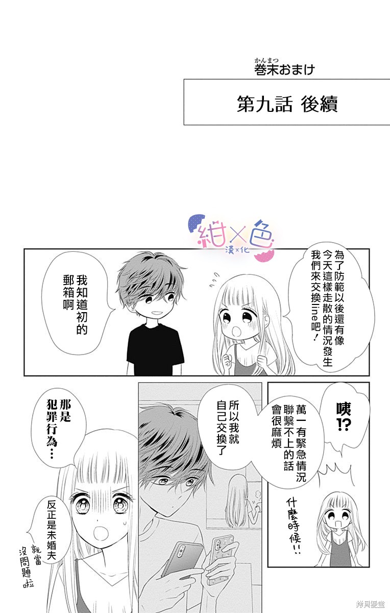 初婚第一集漫画,3卷附录3图