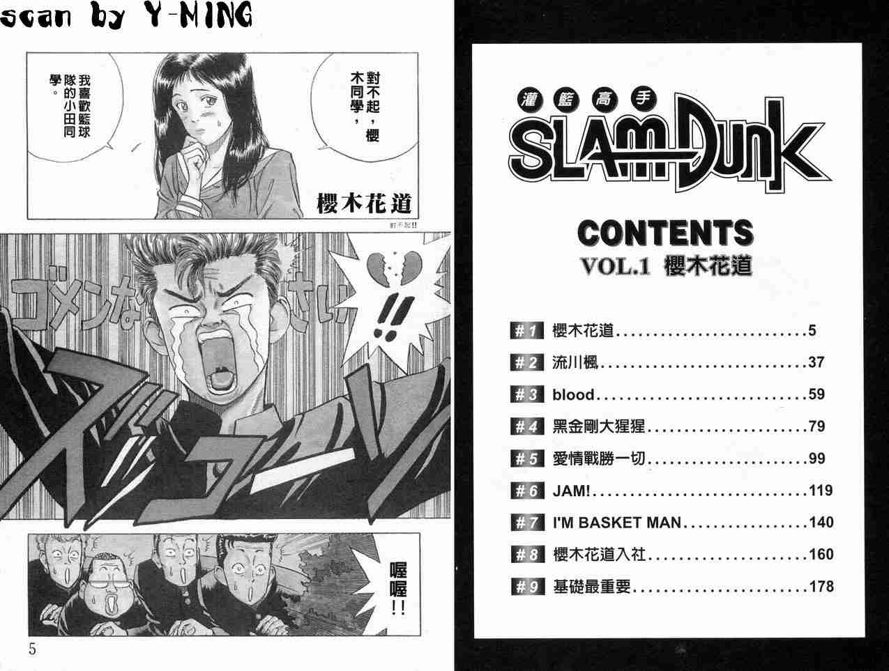 灌篮高手全集在线观看漫画,第1卷4图