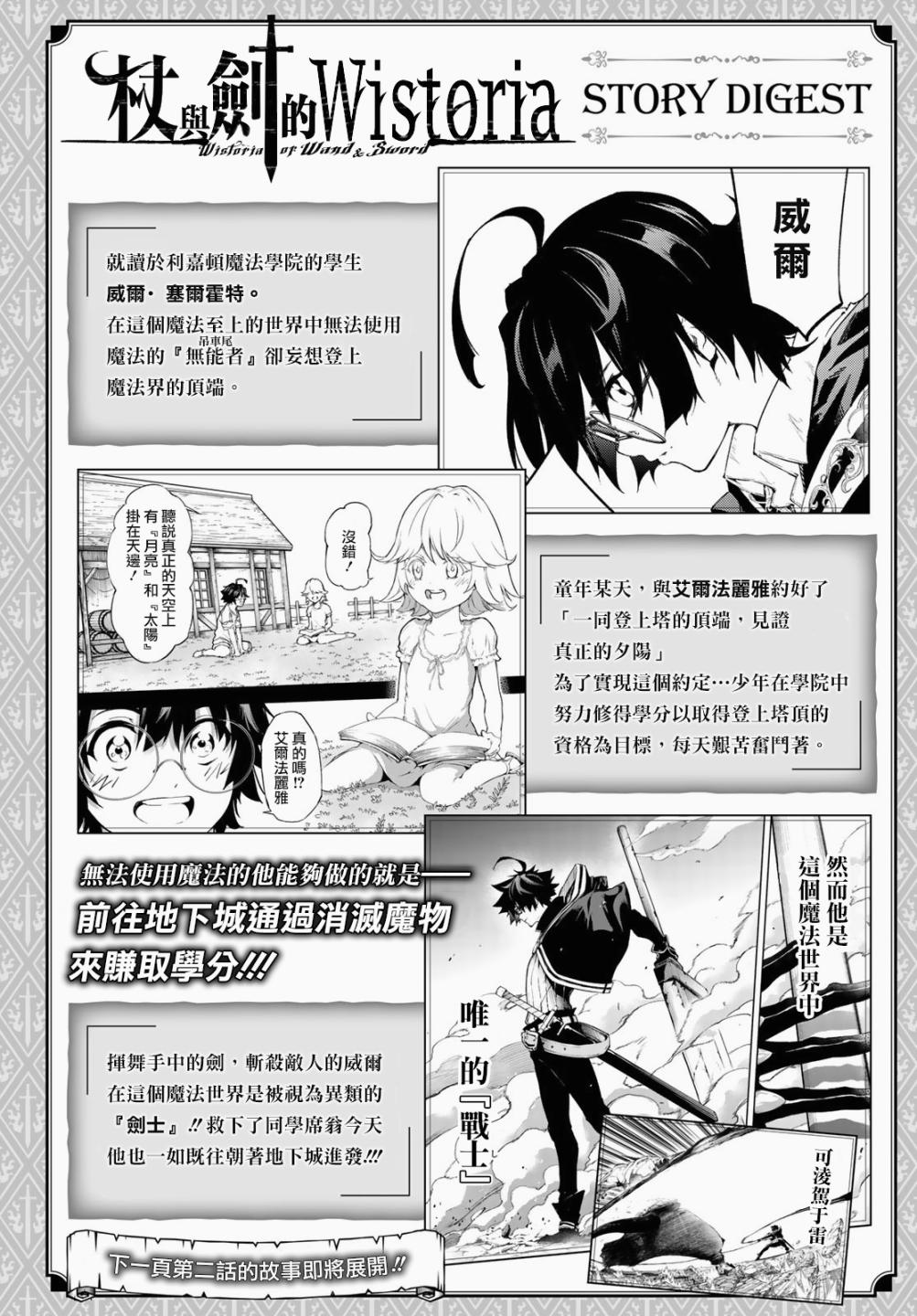 杖与剑的魔剑谱11漫画,第2话 宛如（不屈）2图