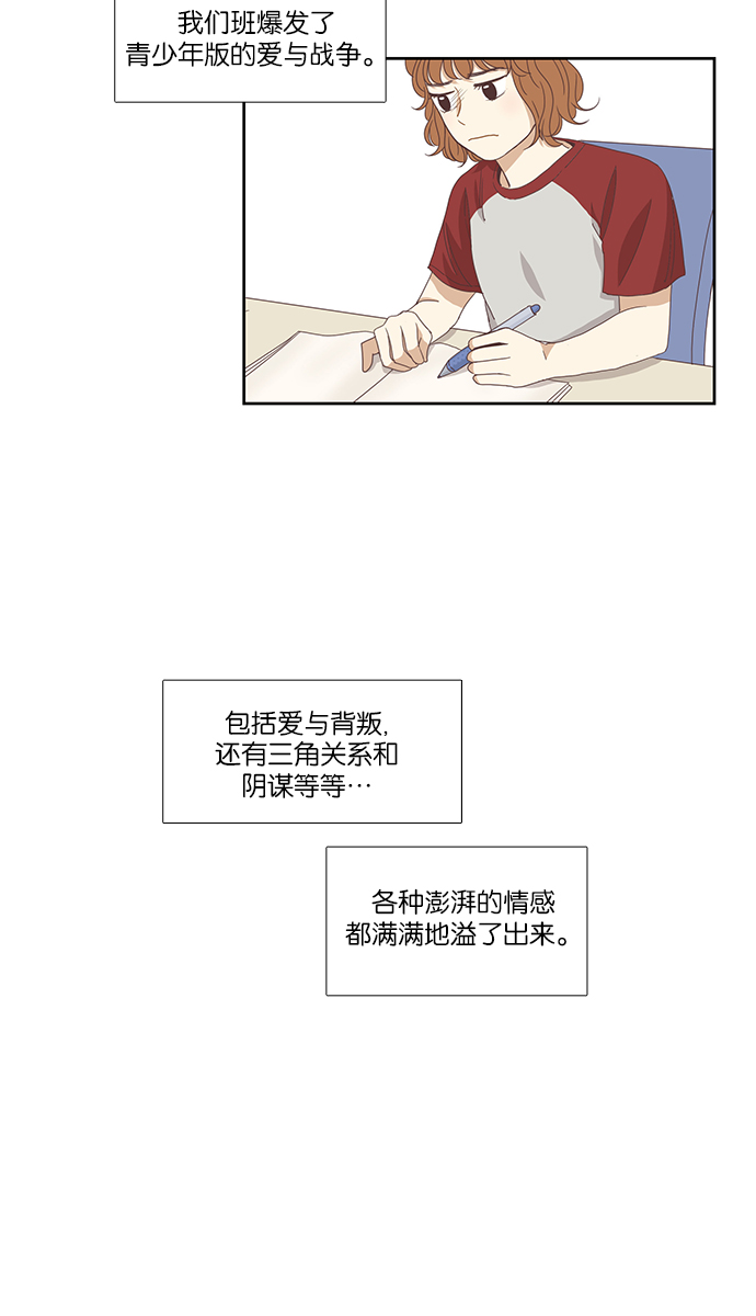 少女的世界漫画,[第126话] 奇怪的三角关系2图