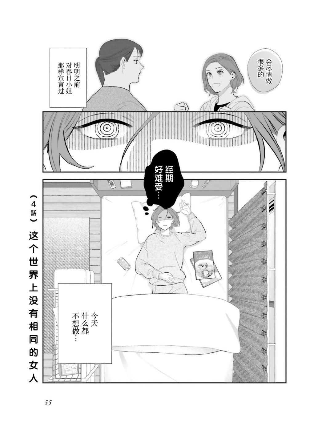 女人想做了是啥感觉漫画,第4话 这个世界上没有相同的女人1图