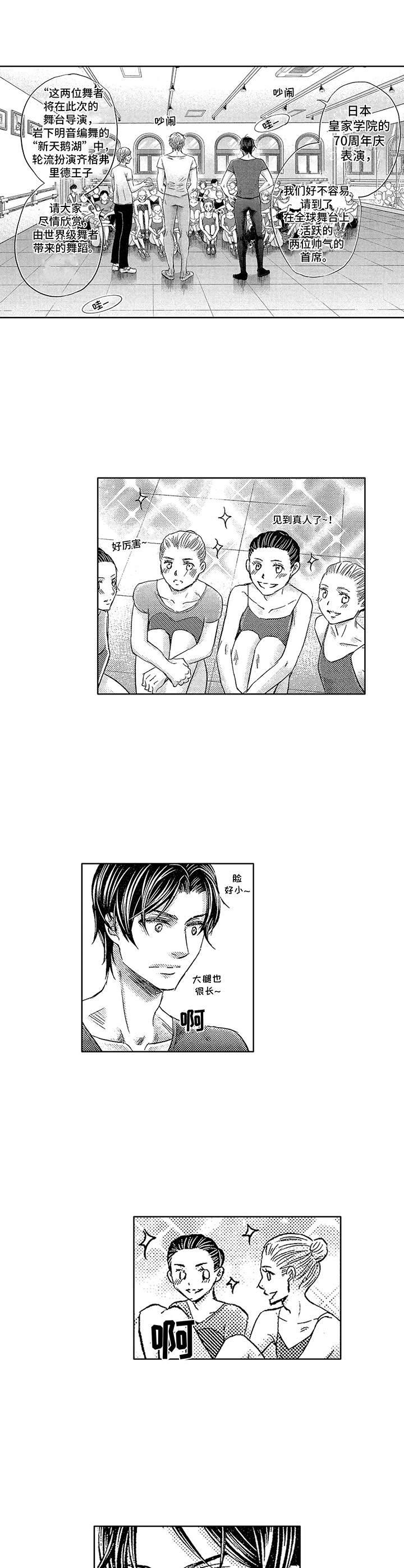 芭蕾王子谢尔盖波伦宁漫画,第1章：首席舞者2图