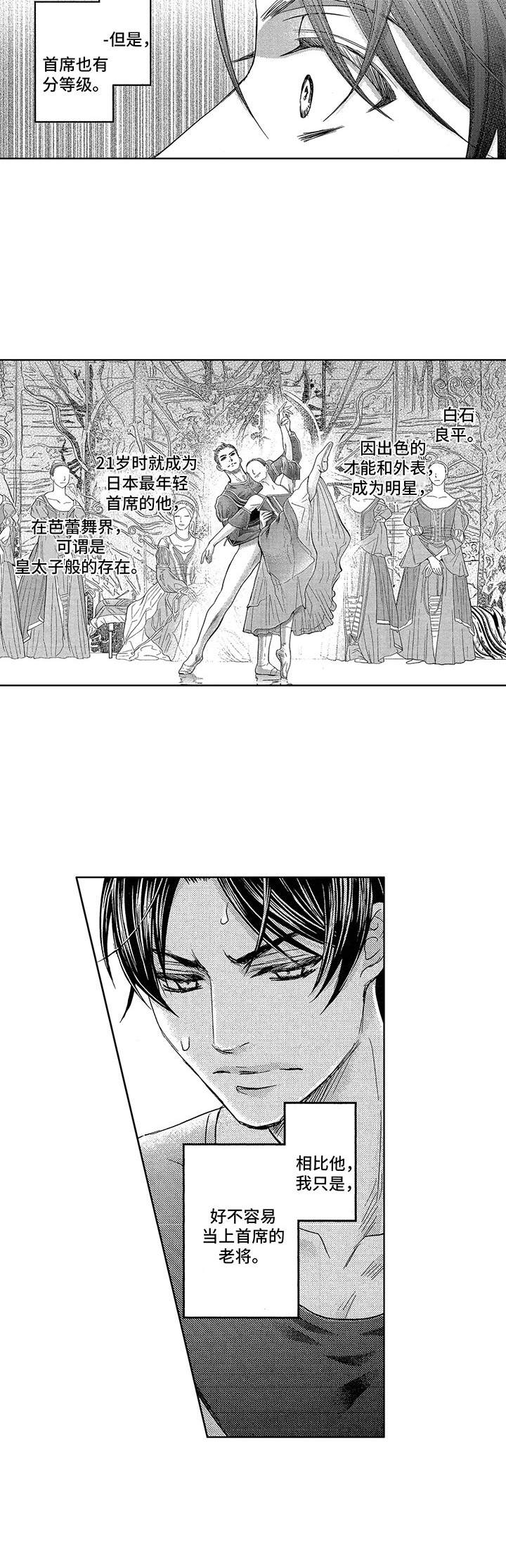 芭蕾王子谢尔盖波伦宁漫画,第1章：首席舞者4图