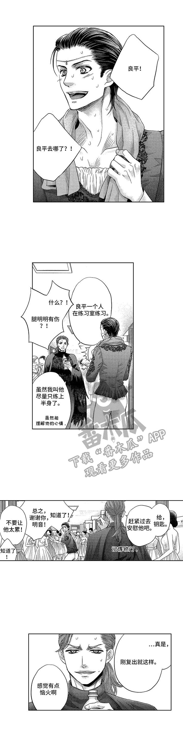 芭蕾王子谢尔盖波伦宁漫画,第19章：全部接受4图
