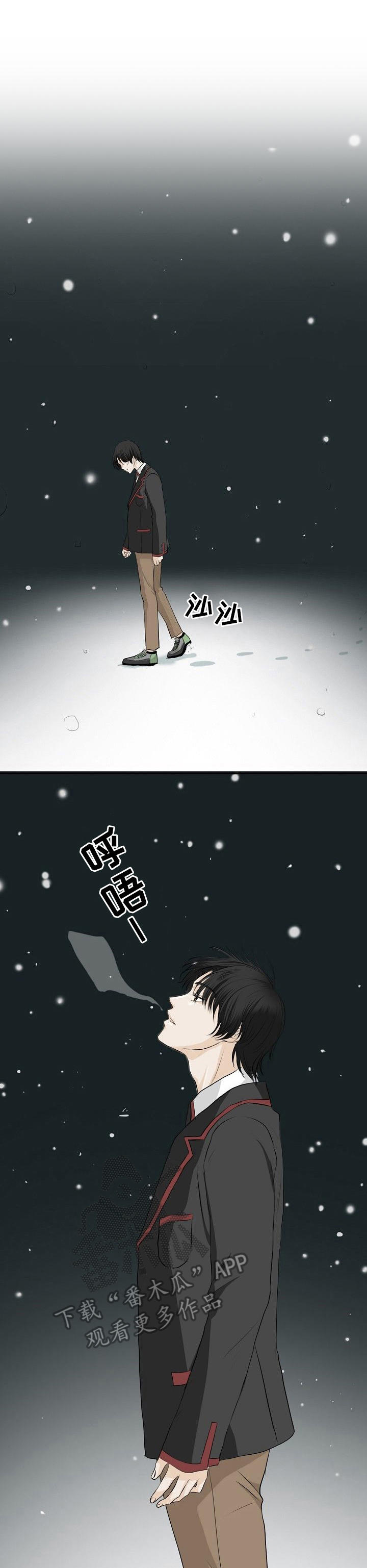 酒吧视频漫画,第20章：真够傻的1图