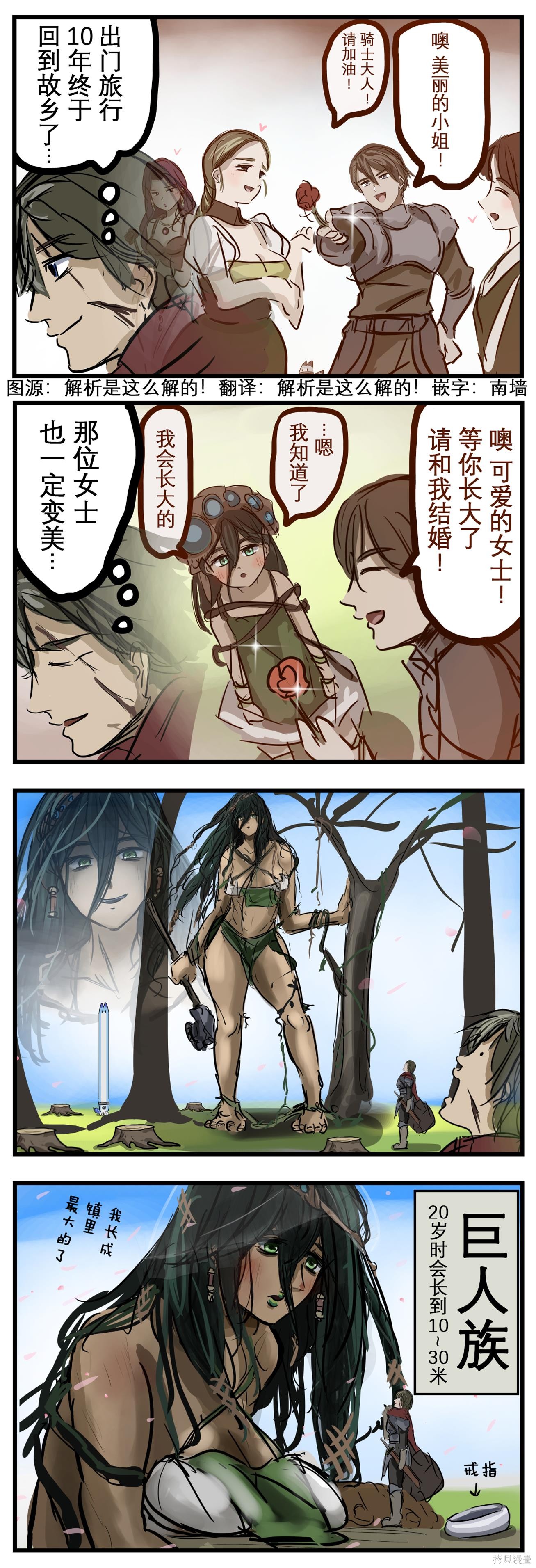 カコミスル老师四格合集漫画,约定1图