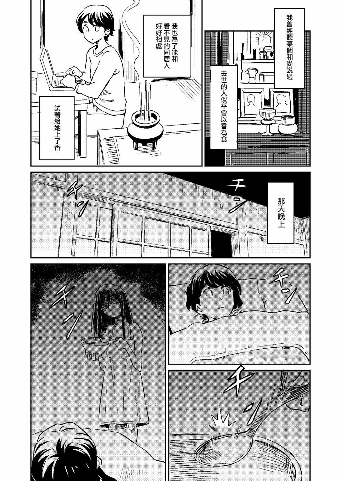 同居的人真的很无趣漫画,第6话1图