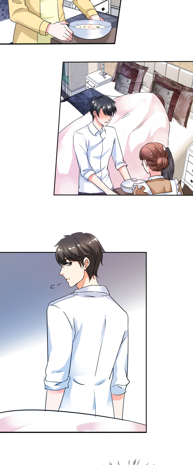 锦绣重生之早安傅太太动漫第三季漫画,第24章：晚上不回来了3图