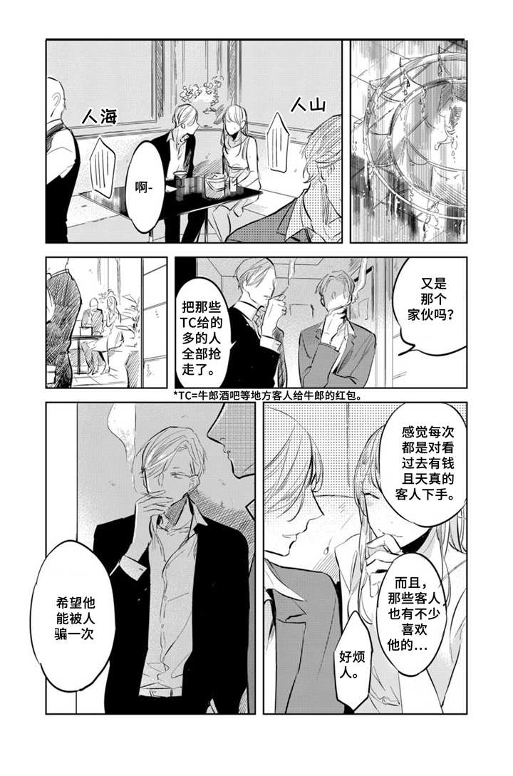 你就是我的爱原唱漫画,第1章：闯大祸1图